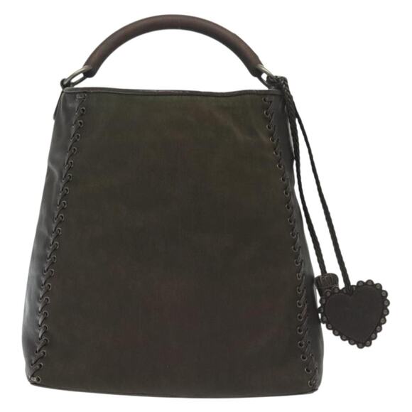 DIOR Trotter Canvas Hand Bag Khaki - Picture 2 of 13